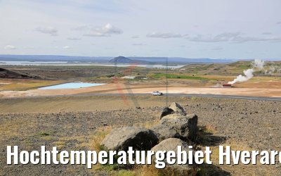 Hochtemperaturgebiet Hveraroend am Namafjall Vulkan, Island 21.08.2017