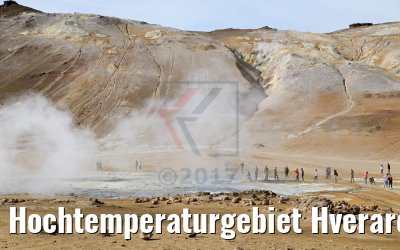 Hochtemperaturgebiet Hveraroend am Namafjall Vulkan, Island 21.08.2017