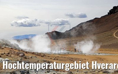 Hochtemperaturgebiet Hveraroend am Namafjall Vulkan, Island 21.08.2017