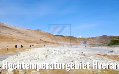 Hochtemperaturgebiet Hveraroend am Namafjall Vulkan, Island 21.08.2017