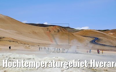 Hochtemperaturgebiet Hveraroend am Namafjall Vulkan, Island 21.08.2017