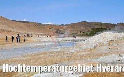 Hochtemperaturgebiet Hveraroend am Namafjall Vulkan, Island 21.08.2017