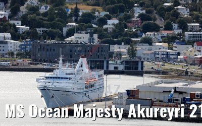 MS Ocean Majesty Akureyri 21.08.2017