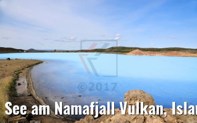 See am Namafjall Vulkan, Island 21.08.2017