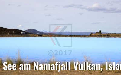 See am Namafjall Vulkan, Island 21.08.2017