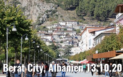 Berat City, Albanien 13.10.2017