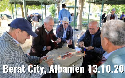 Berat City, Albanien 13.10.2017