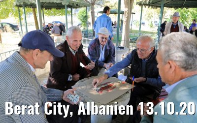 Berat City, Albanien 13.10.2017