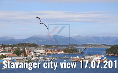 Stavanger city view 17.07.2019