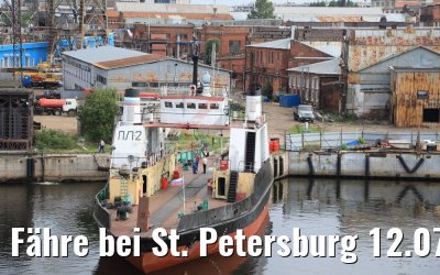 Fähre bei St. Petersburg 12.07.2018