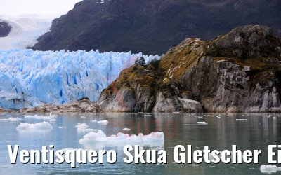 Ventisquero Skua Gletscher Eindrücke, Chile 05.02.2020
