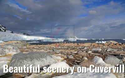 Beautiful scenery on Cuverville Island Antarctica 09.01.2017