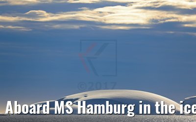 Aboard MS Hamburg in the ice world of Antarctica 09.01.2017