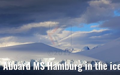 Aboard MS Hamburg in the ice world of Antarctica 09.01.2017