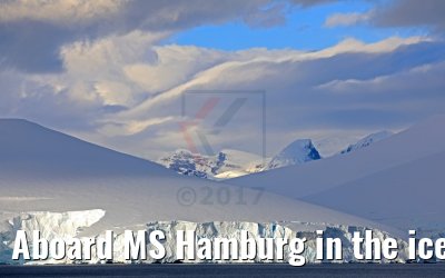 Aboard MS Hamburg in the ice world of Antarctica 09.01.2017