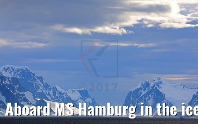 Aboard MS Hamburg in the ice world of Antarctica 09.01.2017