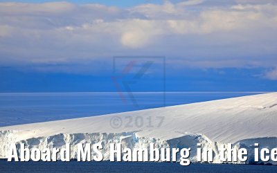 Aboard MS Hamburg in the ice world of Antarctica 09.01.2017