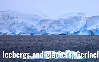 Icebergs and glaciers, Gerlache Strait Antarctica 09.01.2017