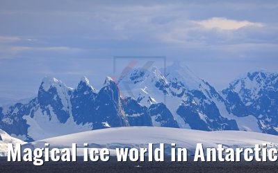 Magical ice world in Antarctica 09.01.2017