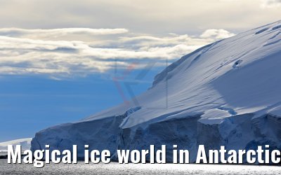 Magical ice world in Antarctica 09.01.2017