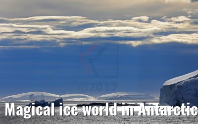 Magical ice world in Antarctica 09.01.2017