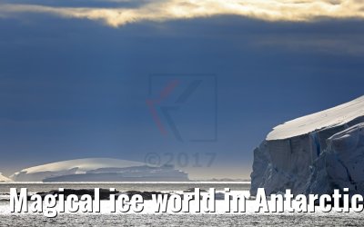 Magical ice world in Antarctica 09.01.2017