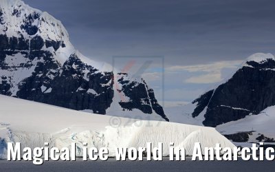 Magical ice world in Antarctica 09.01.2017