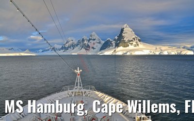 MS Hamburg, Cape Willems, Flandres Bay Antarctica 09.01.2017