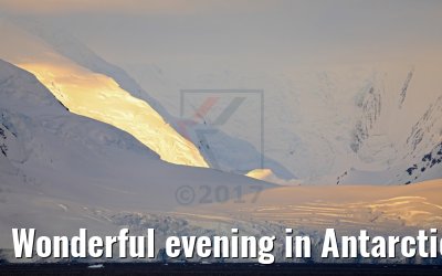 Wonderful evening in Antarctica, Flandres Bay 09.01.2017