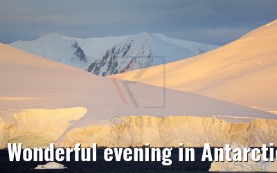 Wonderful evening in Antarctica, Flandres Bay 09.01.2017