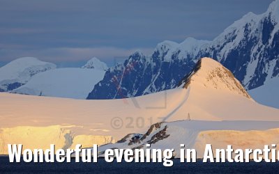 Wonderful evening in Antarctica, Flandres Bay 09.01.2017
