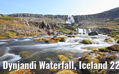 Dynjandi Waterfall, Iceland 22.08.2017