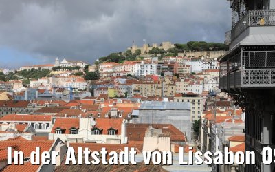 In der Altstadt von Lissabon 09.05.2017