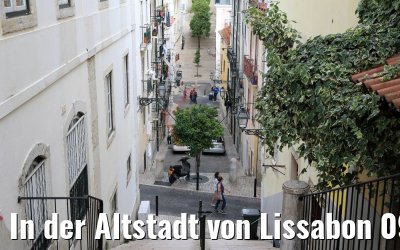 In der Altstadt von Lissabon 09.05.2017