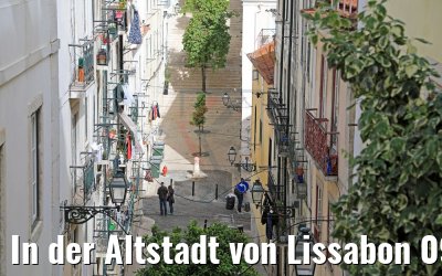 In der Altstadt von Lissabon 09.05.2017