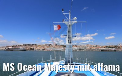 MS Ocean Majesty mit alfama Lissabon 09.05.2017