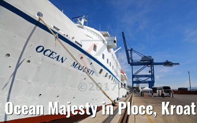Ocean Majesty in Ploce, Kroatien 14.10.2017
