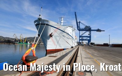 Ocean Majesty in Ploce, Kroatien 14.10.2017
