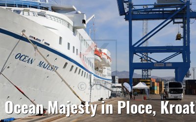 Ocean Majesty in Ploce, Kroatien 14.10.2017