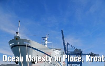 Ocean Majesty in Ploce, Kroatien 14.10.2017