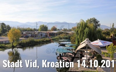 Stadt Vid, Kroatien 14.10.2017