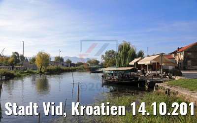 Stadt Vid, Kroatien 14.10.2017