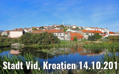 Stadt Vid, Kroatien 14.10.2017