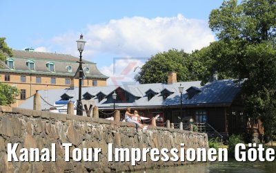 Kanal Tour Impressionen Göteborg 18.07.2019
