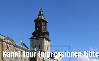 Kanal Tour Impressionen Göteborg 18.07.2019