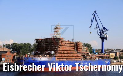 Eisbrecher Viktor Tschernomyrdin Werft St. Petersburg 13.07.2018