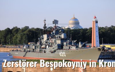 Zerstörer Bespokoyniy in Kronstadt 13.07.2018