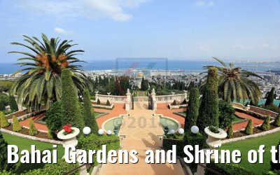 Bahai Gardens and Shrine of the Bab impressions, Haifa