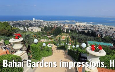 Bahai Gardens impressions, Haifa