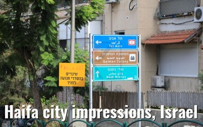 Haifa city impressions, Israel